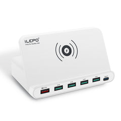 Decorative Picture 60W Six-Port Charger Pd18W Intelligent Multi-Port