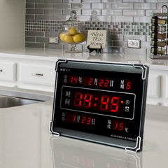 Multifunctional digital desktop alarm clock