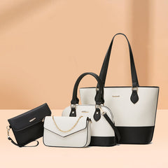 Womens Bag Set Fashionable Trendy Tote