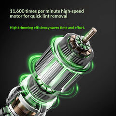 High Speed Lint Remover With Powerful Suction For Effectively Removing Lint And Fuzz