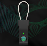 Smart fingerprint padlock door lock