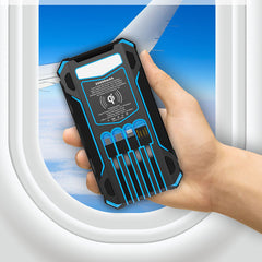 Solar Three Fold Bank Folding Outdoor Portable Large Capacity Mobile Power Supply