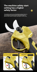 Electric Pruning Knife Lithium Battery Wireless Brushless Electric Clippers