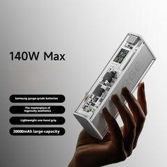 Transparent Mobile Large Capacity Portable Power