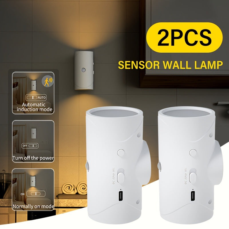 Rechargeable Led Night Lights Equipped With Motion Sensing