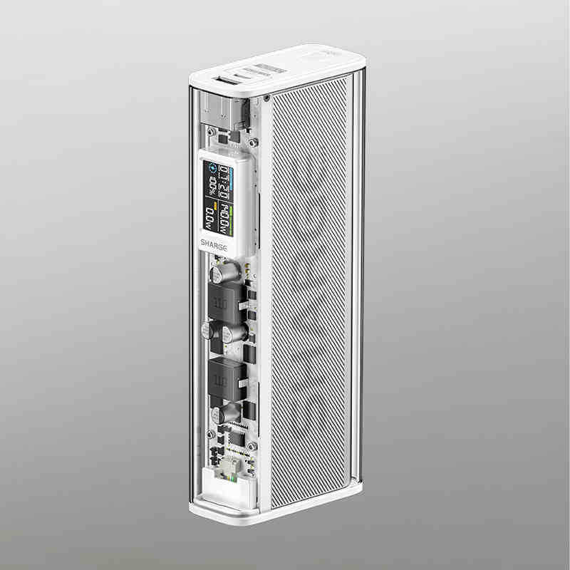 Transparent Mobile Large Capacity Portable Power