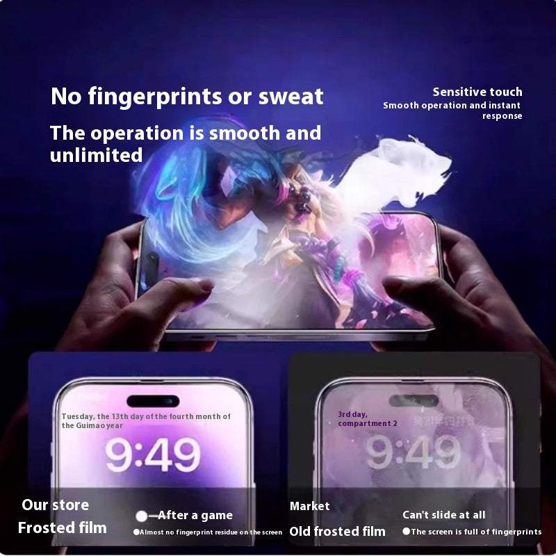 New Dust-free Mobile Phone Screen Protector