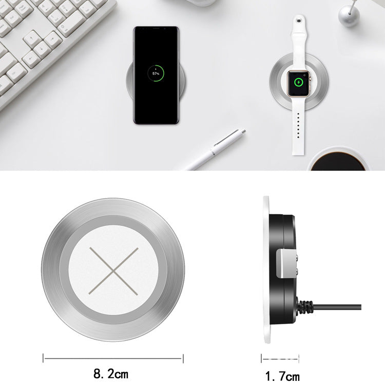 Wireless Charger Embedded Desktop Phone Waterproof