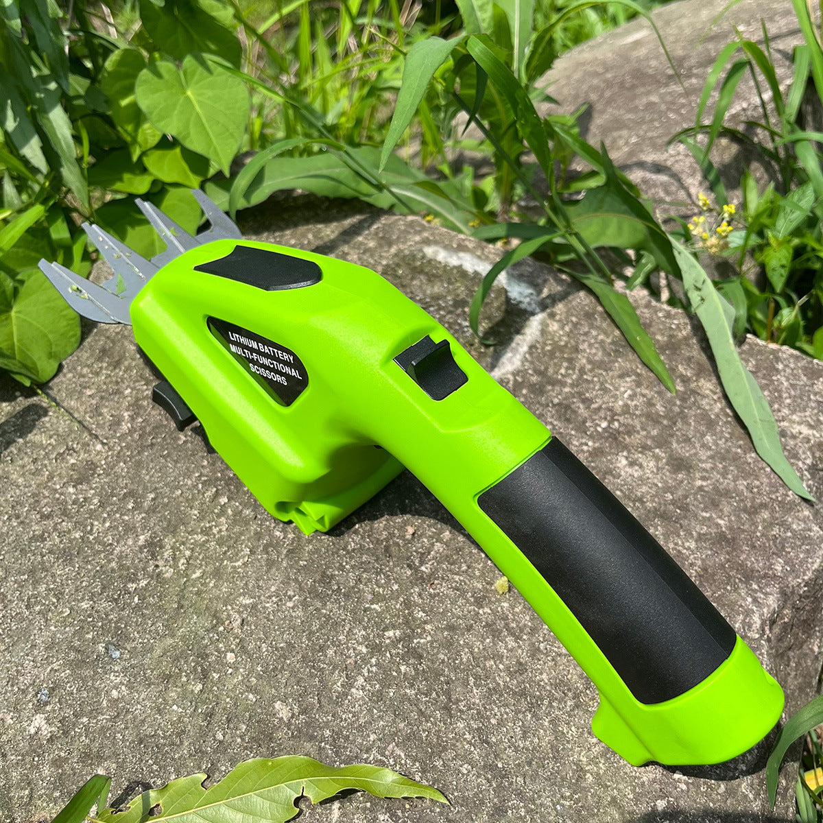 Electric Hedge Shears Dual-purpose Rechargeable Pruning Shear Garden Tools