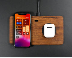 Dual Charger Mobile Phone Headset Wireless Charger