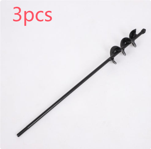 Charging Garden Screw Twist Pit Drill Bit