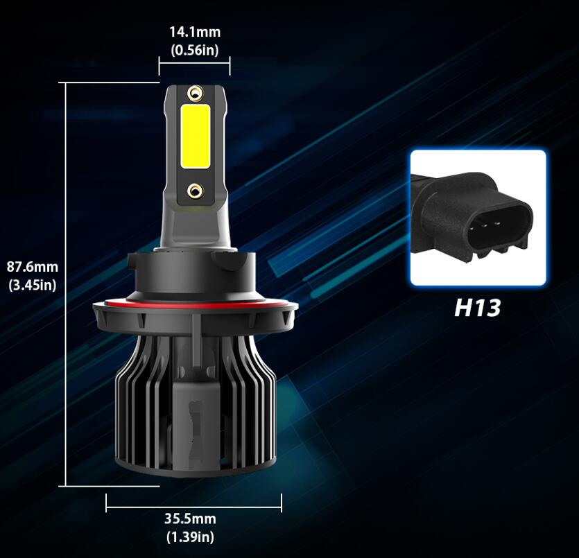 Car LED Headlight Bulbs 6000K Auto Headlamp Kit