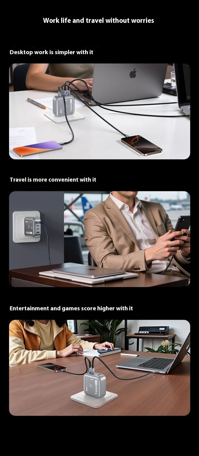 Gallium Nitride Charger Multi-port PD Fast Charging Head