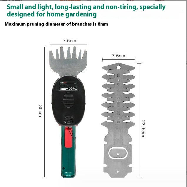 Pruning Shear Multifunctional Hedge Trimmer Electric Lawn Mower