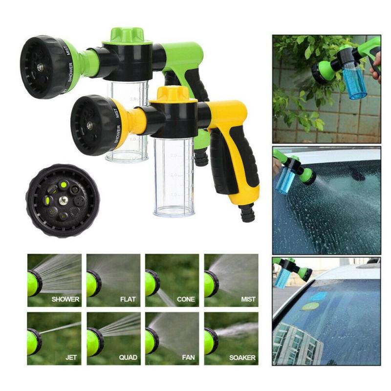 Multi-function  Car Household High Pressure Foam Pot Water Gun Set
