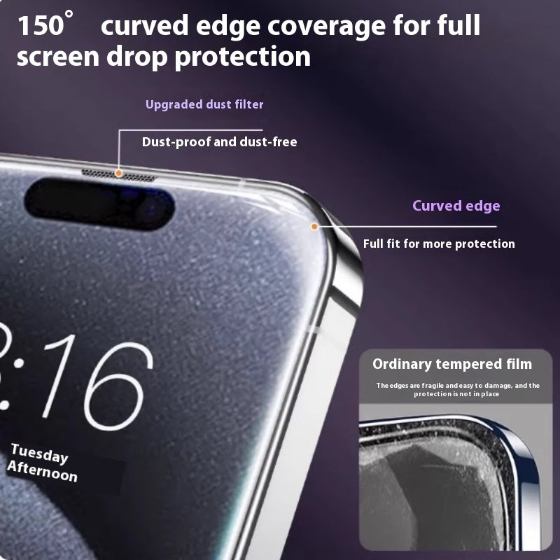 New Dust-free Mobile Phone Screen Protector
