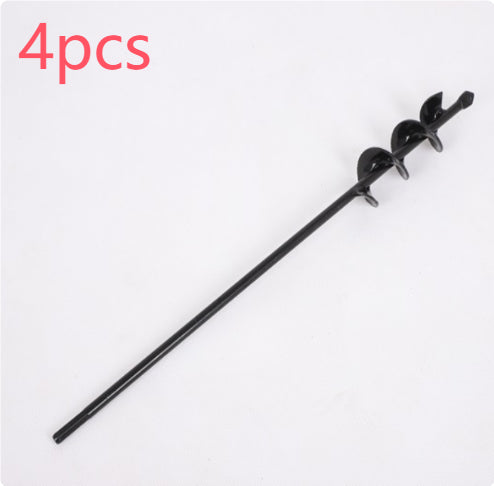 Charging Garden Screw Twist Pit Drill Bit