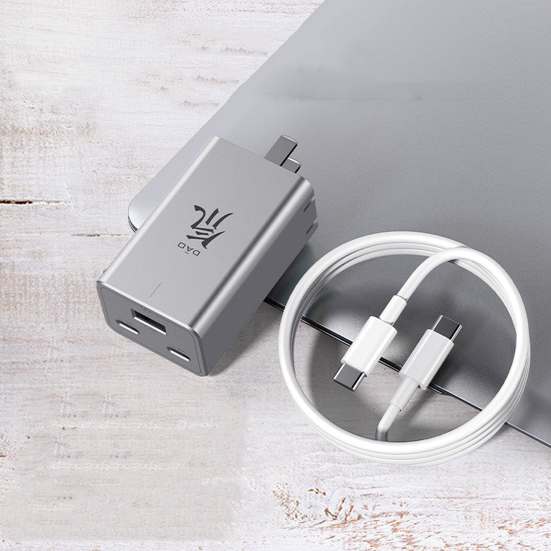 65W Gallium Nitride Charger Multi-Port Plug