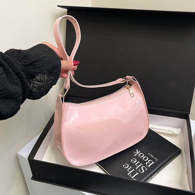 Womens Retro Simple Versatile Tote Bag