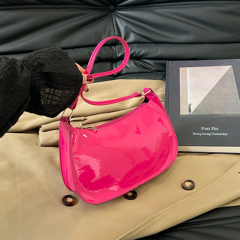 Womens Retro Simple Versatile Tote Bag