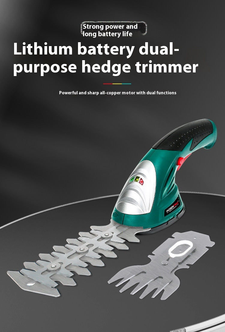Pruning Shear Multifunctional Hedge Trimmer Electric Lawn Mower