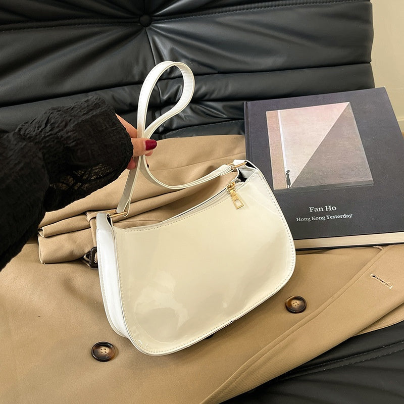 Womens Retro Simple Versatile Tote Bag