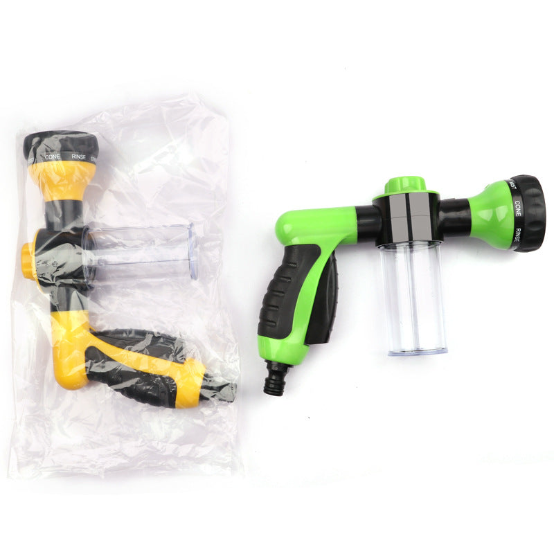 Multi-function  Car Household High Pressure Foam Pot Water Gun Set